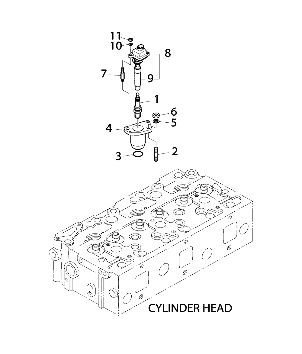 Engine Group - Electronic Ignition System Diagram and Parts List for 080087-00  Briggs and Stratton Generator